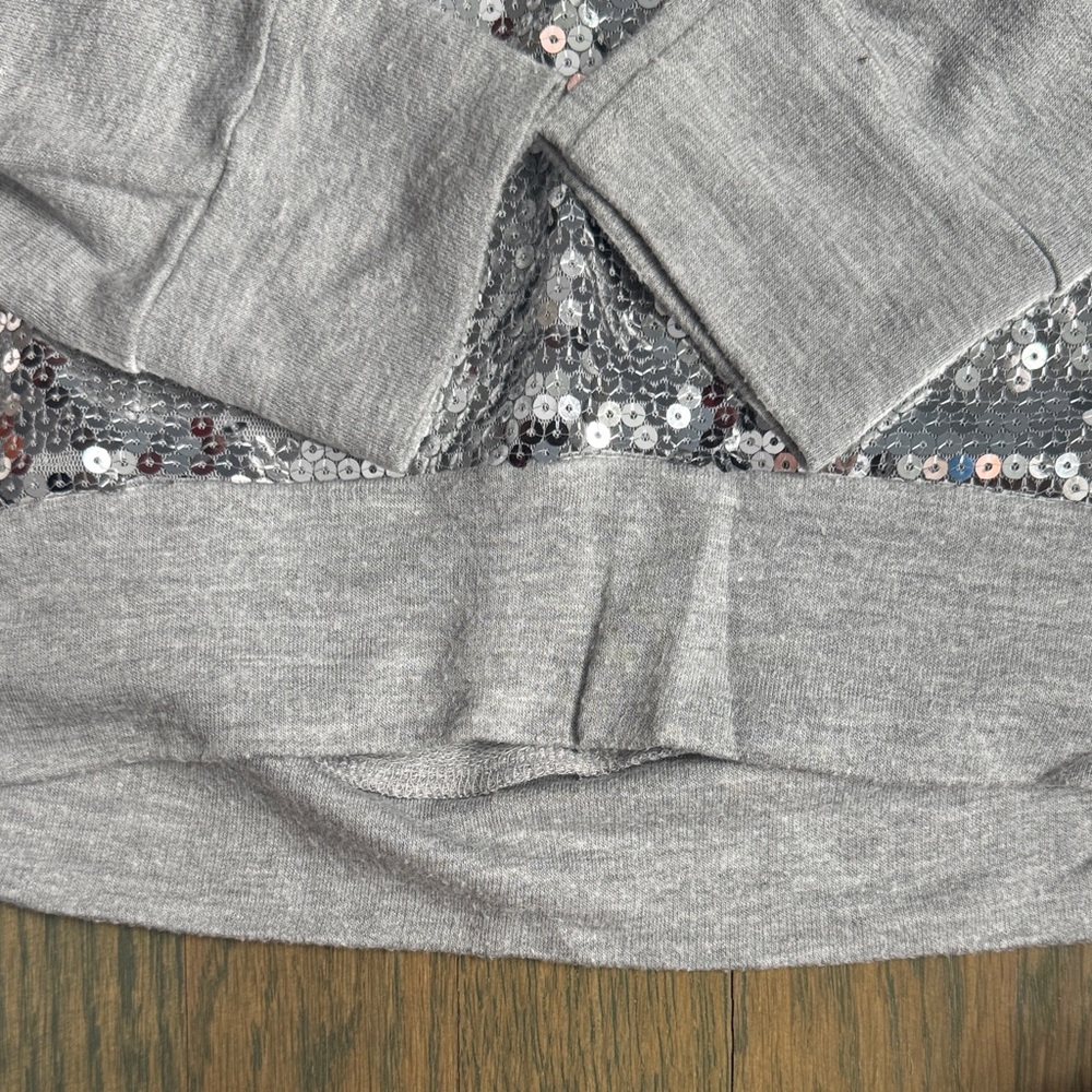 Gray Sequin Top - Picture 5 of 6